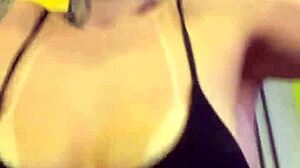 WOW! Building gym neighbors stare at my wet pussy and perky tit nipples!