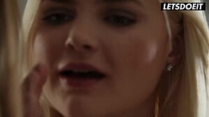 euro teens kaisa nord lika star finger kiss after clothes try-on. Sensual girl-on-girl moans build passion.