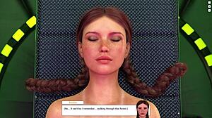 Redhead lesbians ride toys on holiday midnight pussy play!