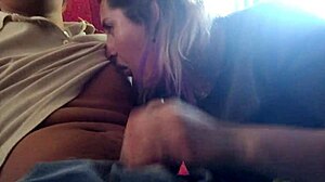 angry slut deepthroats stranger dick on public bus