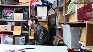 Shoplifting Teen Sucks Cock To Escape Charges?