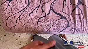 colombian cutie nerd tits sags wild on victor's huge cock homemade casting interview