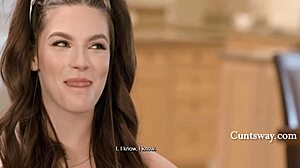 Nudist stepmom teases stepdaughter's perks