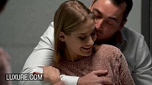 petite blonde tiffany tatum anal mmf threesome doggystyle!