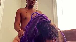 Tattoo latina slave endures rough anal breeding by dominant master