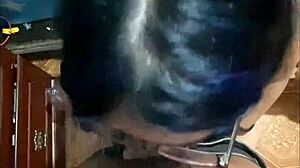 otaku nerd girl morrita sucks cock backstage for cash cumshot