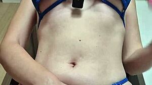 mycandyalice's joi: lick my shaved pussy then fuck it with tongue