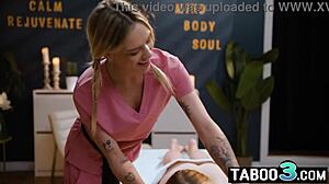 dylan moore licks milf client's wet pussy