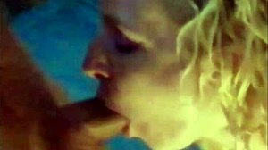 blonde milf goddess deepthroats big cock homemade closeup