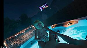 brittney's huge natural tits bounce at college house party jerkoff