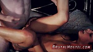 Thai teen bound for public anal torment on street?