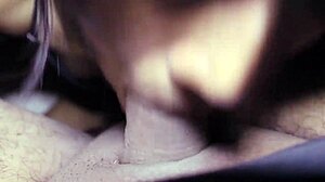 mexicana linda gulps couple's homemade cumshot all over her pretty face