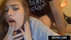 finnish amateur teen scandinavian homemade sex closeup