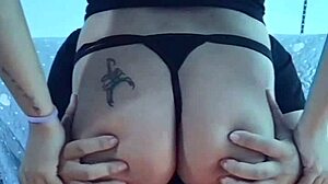 Horny babysitter craves rough ass banging and blowbang