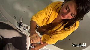 camilla moon, you love getting fucked in the bathroom then facialed?