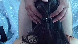 Horny babysitter craves rough ass banging and blowbang