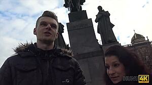 Hunt4k: Prague teen pickup fucks passionately for cash outdoors?