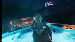 brittney's huge natural tits bounce at college house party jerkoff