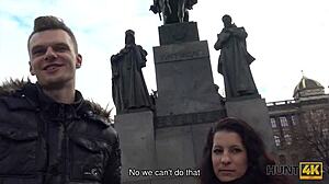 Hunt4k: Prague teen pickup fucks passionately for cash outdoors?