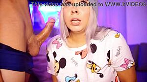 submissive latina craves cum taste nightly to sleep