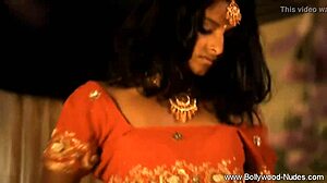 Indian milf dances stripping clothes teasing her erotic body