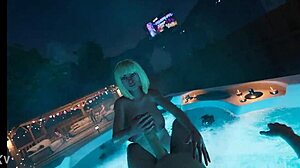 brittney's huge natural tits bounce at college house party jerkoff