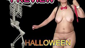 halloween agarabas olpr tease shaved pussy big ass in outdoor dance fuck preview