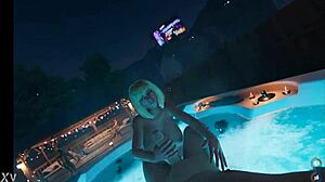 brittney's huge natural tits bounce at college house party jerkoff