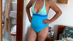 Latina Mom Screams for Young Black Lover's Huge Beach Cock!