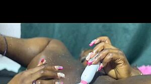 Paid Photographer Probes My Deep Ebony Pussy Instead!