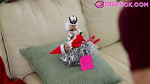 Free Use Christmas Elves Bianca Bangs, Kimmy Kimm Take Group Loads!