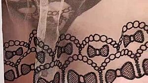 colombian bombshell catches muscular guy jerking joins for rimjob tits