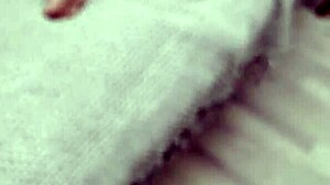 busty babe swallows cum after epic homemade pov blowjob