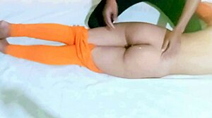 hot desi muslim college girl takes teacher's big black cock in tight pussy