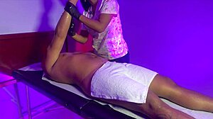 😏 who wouldn't cum hard from this erotic colombian milf massage? 🔥