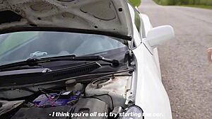 i gave my tight pussy to highway stranger who fixed car