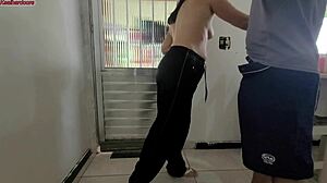 Neighbor Sends Stepdaughter For Eggs But I Deepthroat Her Instead