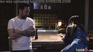 Latina milf xwife karen: you ready for this masked man's rough deepthroat facefuck?