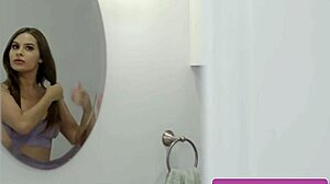 Jessica Ryan's Wet Tongue Devours Nicole Aria's Teen Pussy