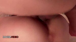 Nana Fujii's Bent-Over Teen Ass Craves Japanese Creampie