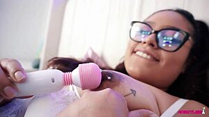 Peruvian Kassandra Miller Experiments with New Dildo Toy