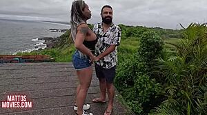 Casal Mattos' Beach Orgy... Grelona Anne's Wet Ass Licked and Creampied by Swingers