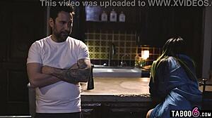 Latina milf xwife karen: you ready for this masked man's rough deepthroat facefuck?