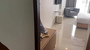 Girl Next Door's Huge Ass Gets Creampied by Neighbor in Leggings