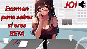 Beta Test: Shemale JOI ASMR Humiliates You Spanish!