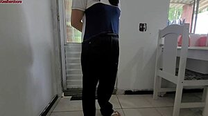 Neighbor Sends Stepdaughter For Eggs But I Deepthroat Her Instead