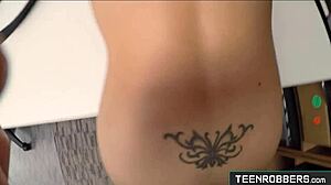 Hard Doggystyle Pounding Cute Shy Teen Shoplifter Lilly Hall POV