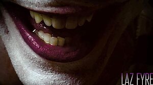 harley quinn gets face fucked rough in cosplay parody