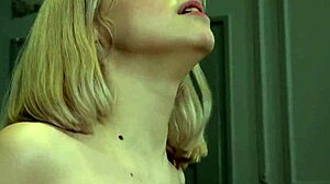 Landlord trades rent for blonde teen's wet cowgirl ride and blowjob