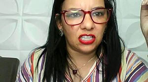 what secrets hide behind this hot mother-in-law's teasing smile?